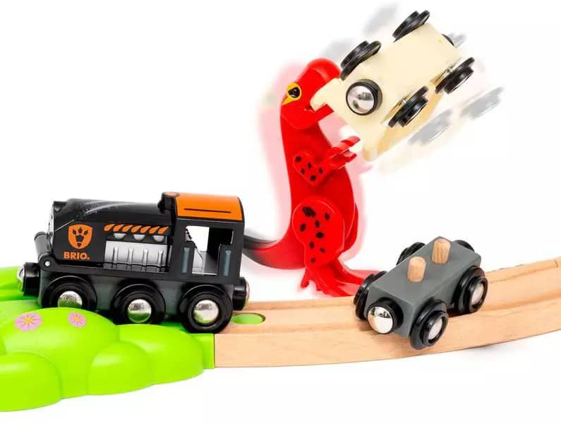 Brio -  World - Train Set Dinosaur Deluxe Set 45pce