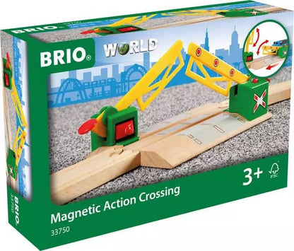 Brio -  World - Wooden Accessory Magnetic Action Crossing