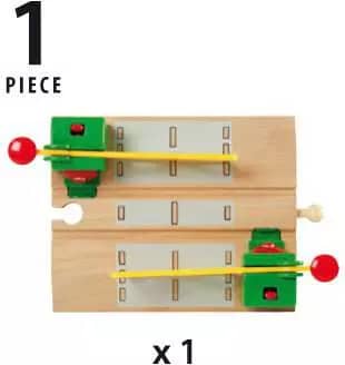 Brio -  World - Wooden Accessory Magnetic Action Crossing