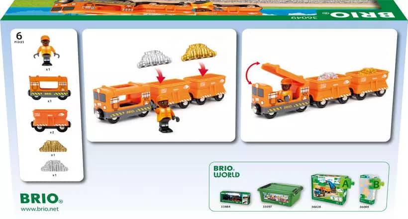 Brio -  World - Cargo Train 6pce