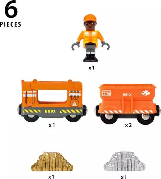 Brio -  World - Cargo Train 6pce