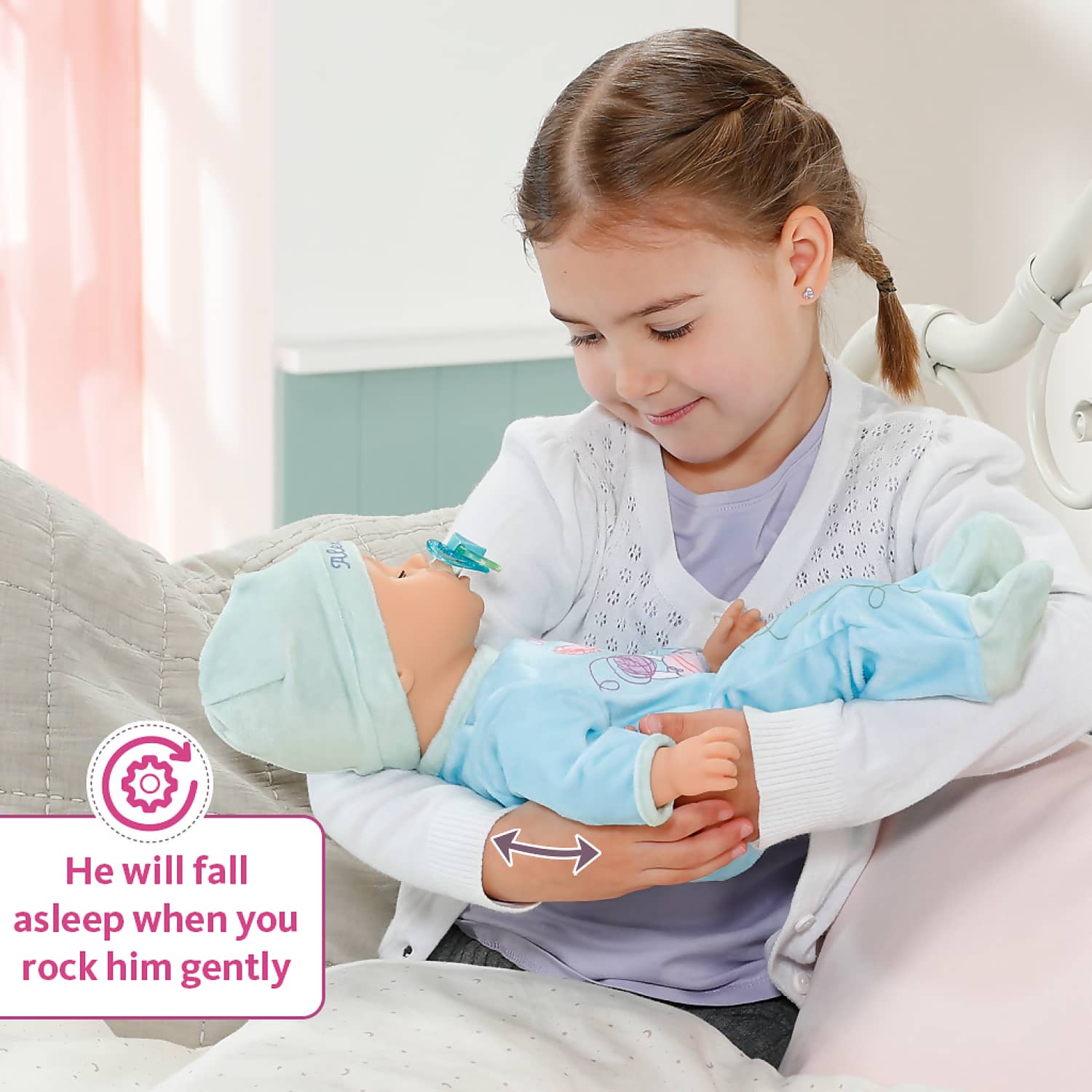 Baby Annabell - Active Alexander Interactive Doll 43cm