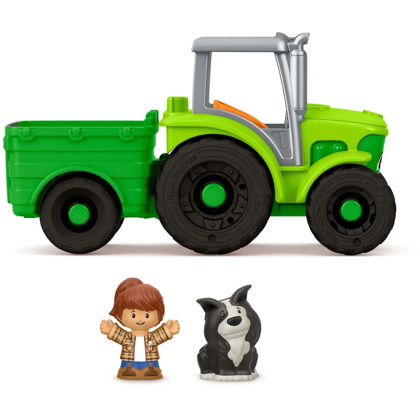 Fisher-Price - Little People Push & Play Tractor - Mattel