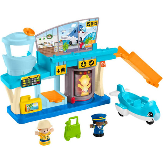 Fisher-Price - Little People Everyday Adventures Airport Playset - mattel