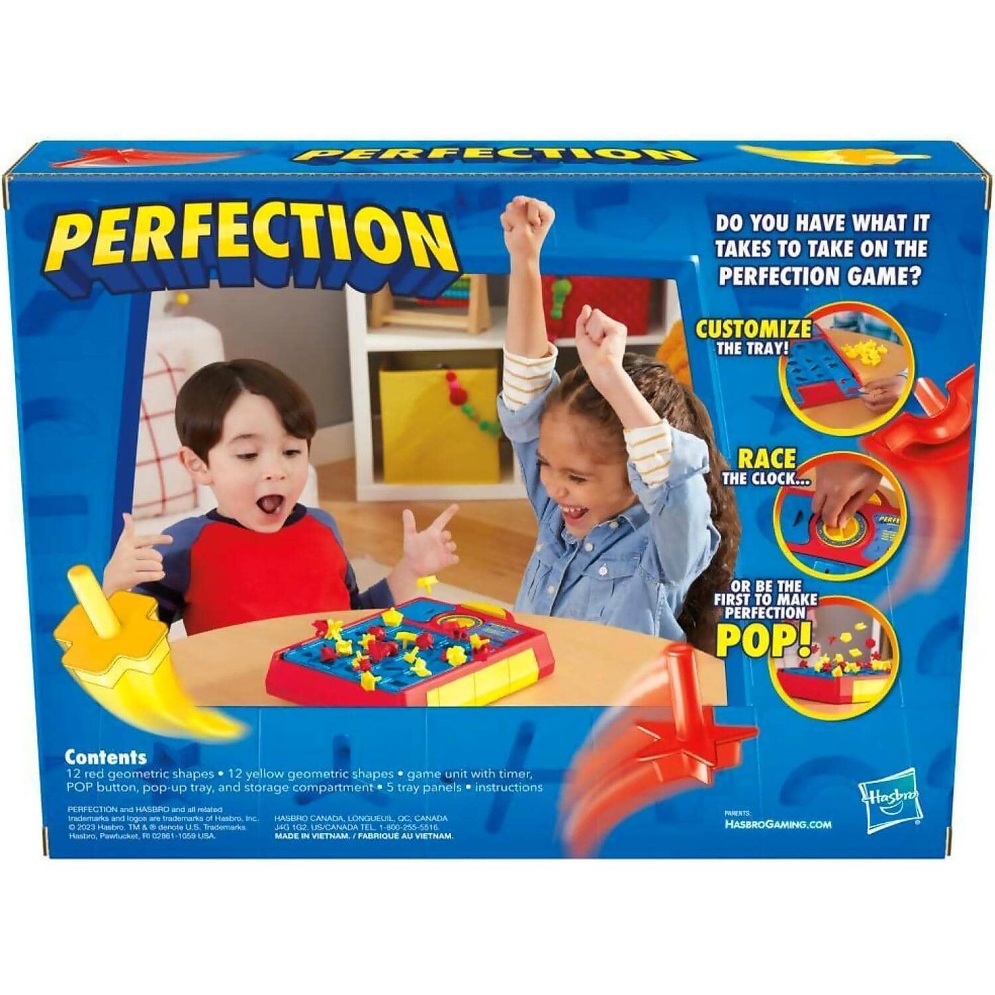 Hasbro -  Gaming - Perfection Board Game - Hasbro