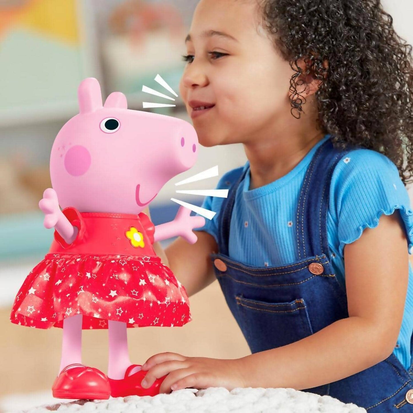 Peppa Pig - Peppa’s Muddy Puddles Party Doll Musical Toy - Hasbro