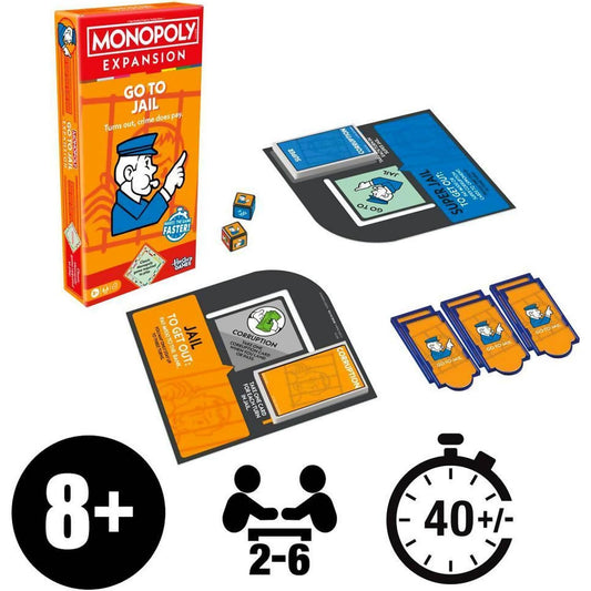 Monopoly -  Expansion - Go To Jail - Hasbro