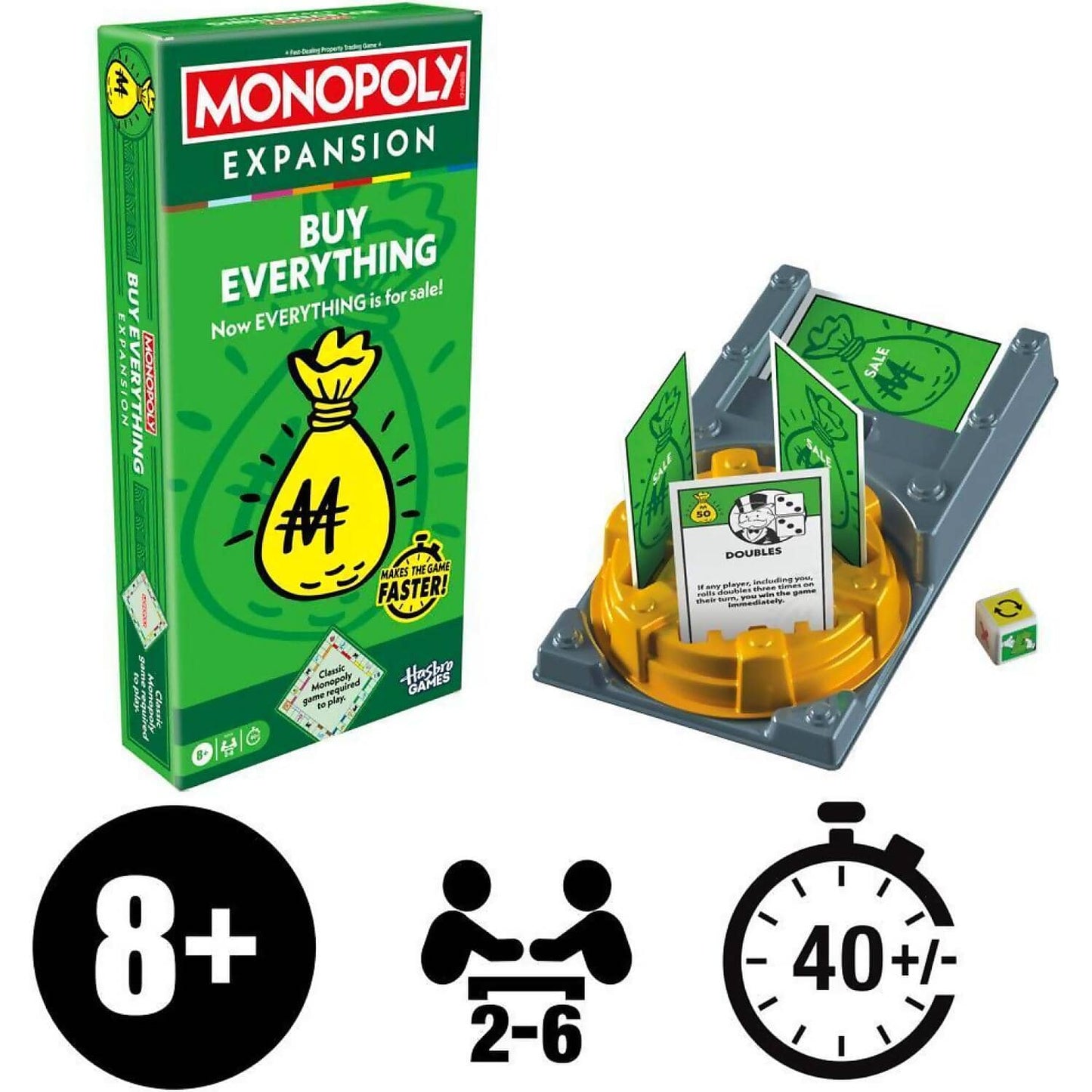Monopoly -  Expansion - Buy Everything - Hasbro