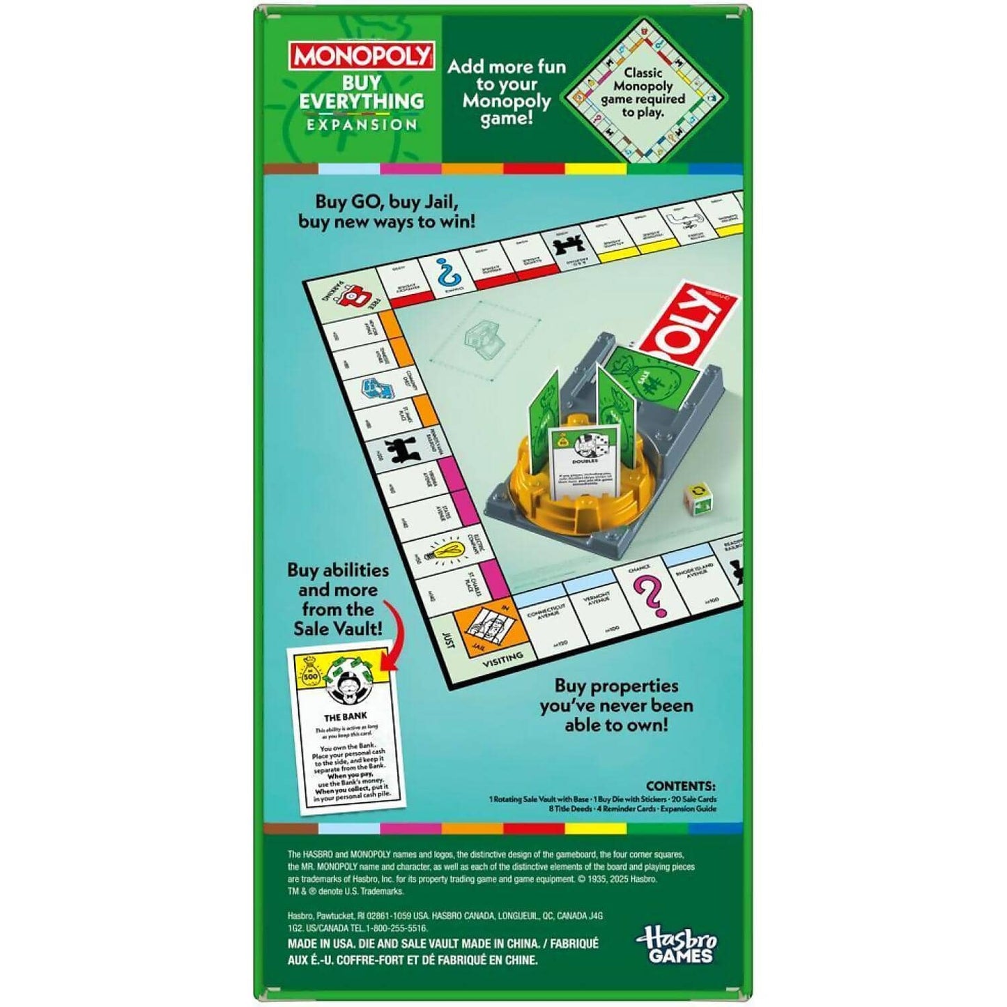 Monopoly -  Expansion - Buy Everything - Hasbro