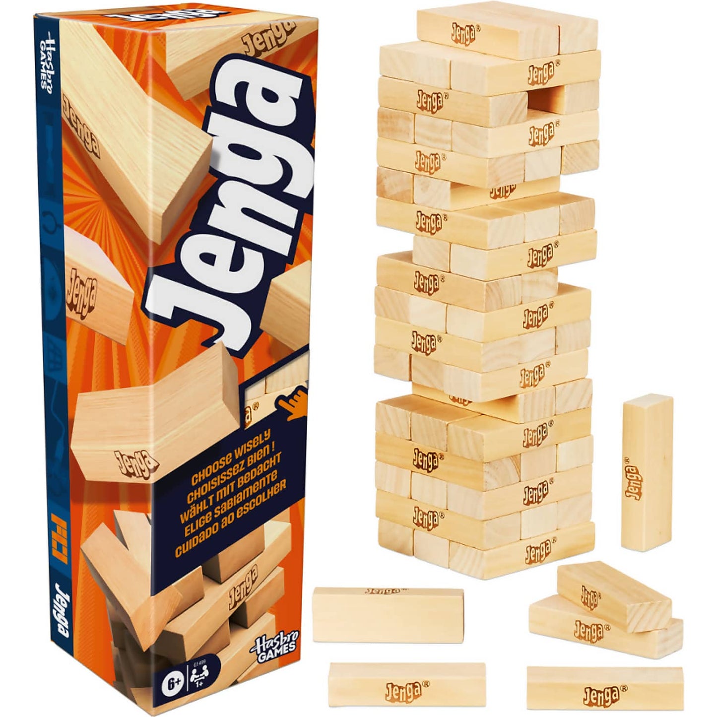 Hasbro -  Games - Jenga Game