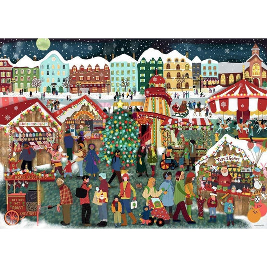 Ravensburger - Christmas Market Jigsaw Puzzle 1000 Pieces