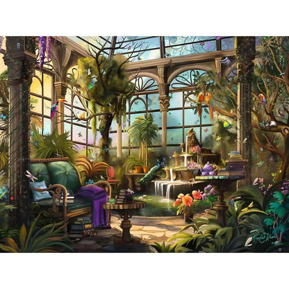 Ravensburger - Rose Khan The Green House Jigsaw Puzzle 1500pc