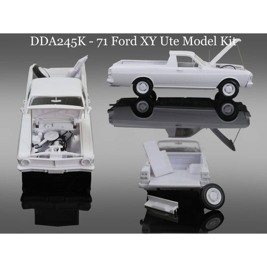 DDA Collectibles -  1:24 Scale - XY Standard Ford Ute - Plastic Diecast Model Kit