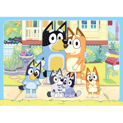 Ravensburger - Bluey And Friends Gotta Be Done! Bumper Pack Jigsaw Puzzle 4 X 42pc