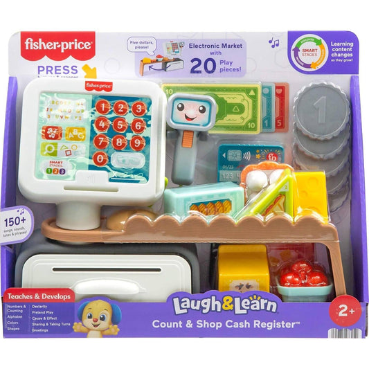 Fisher-price - Laugh &amp; Learn Count &amp; Shop Cash Register - Mattel