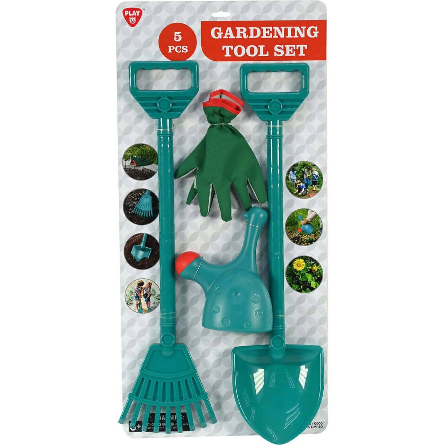 Playgo Toys Ent. Ltd  -  Garden Tool Set 5pcs Role Play Toy