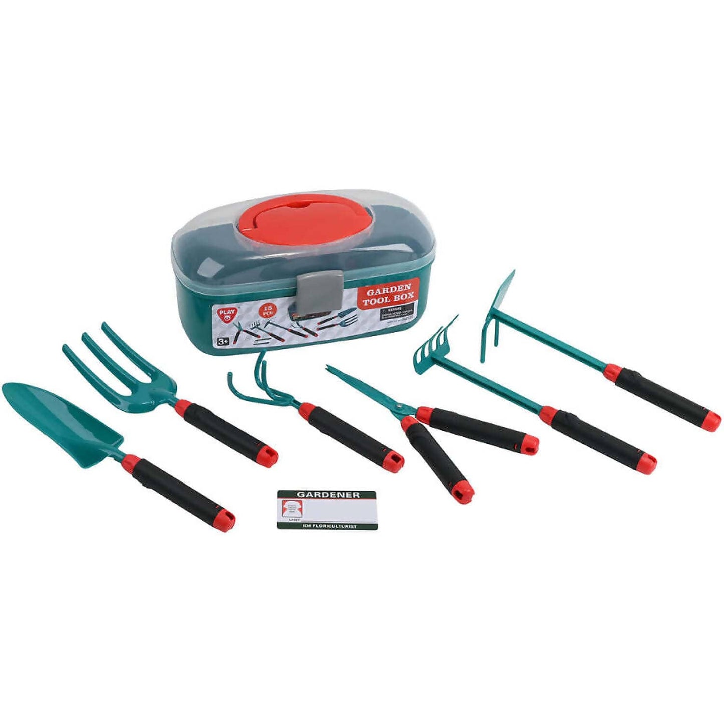 Playgo Toys Ent. Ltd  -  Garden Tool Box Set 15pcs