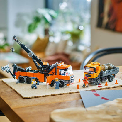 LEGO 60467 Heavy-Duty Recovery Tow Truck with Crane - City