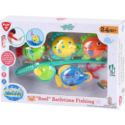 Playgo Toys Ent. Ltd  -  Reel Bathtime Fishing Set