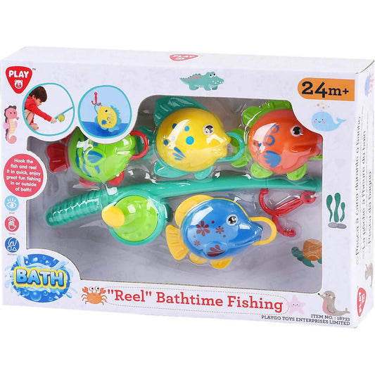 Playgo Toys Ent. Ltd  -  Reel Bathtime Fishing Set