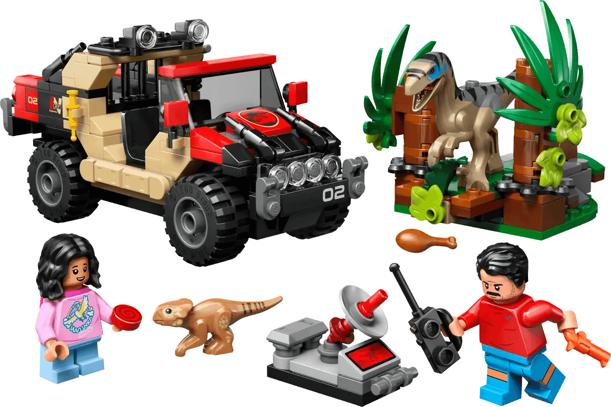 LEGO 76972 Raptor Off-Road Escape - Jurassic World