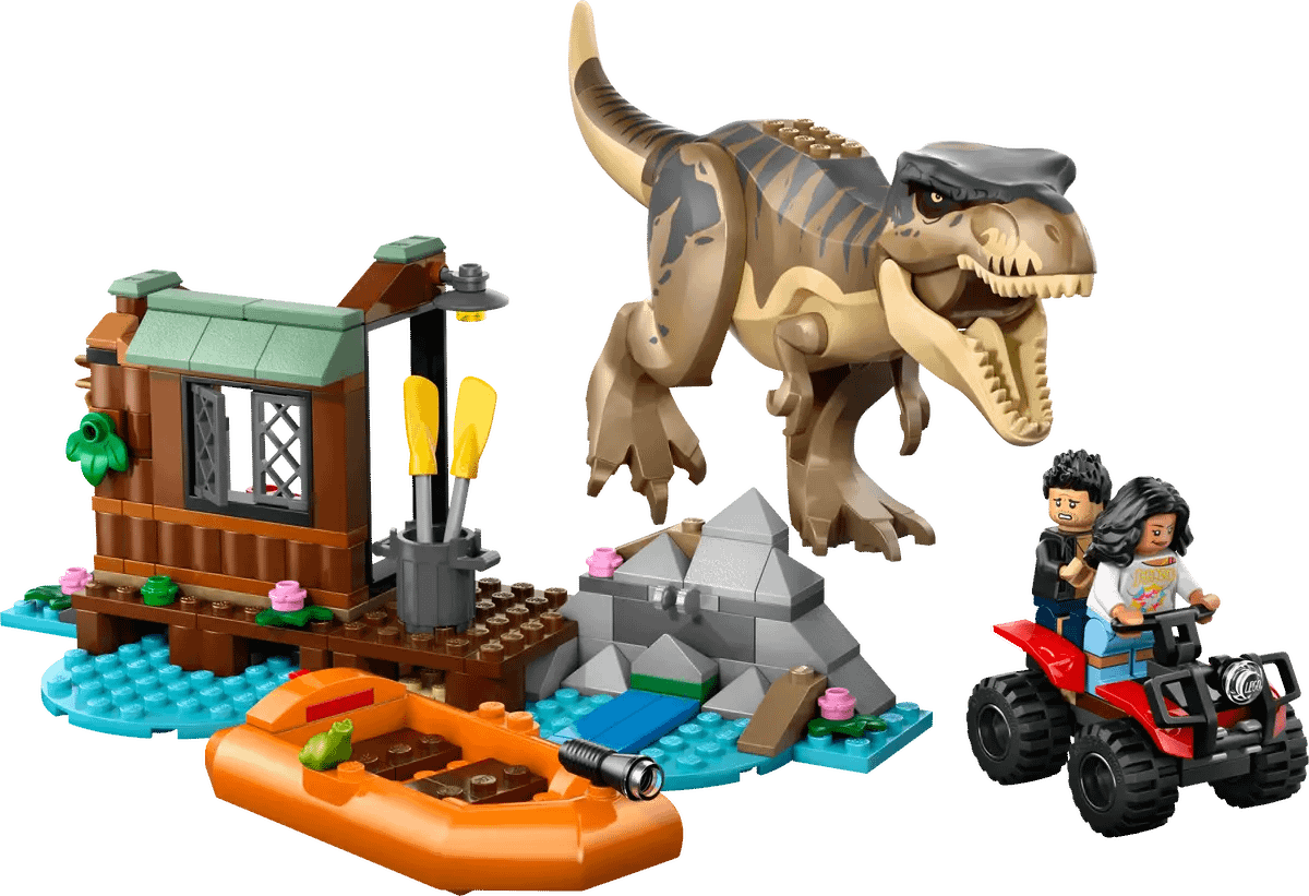 LEGO 76975 T. rex River Escape - Jurassic World