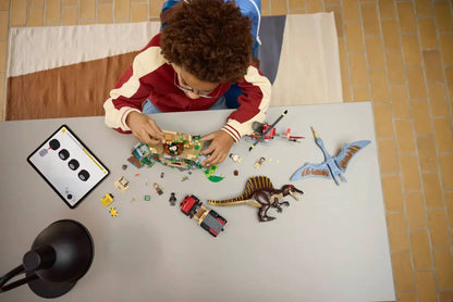 LEGO 76976 Spinosaurus & Quetzalcoatlus Air Mission - Jurassic World