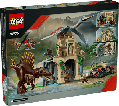 LEGO 76976 Spinosaurus & Quetzalcoatlus Air Mission - Jurassic World