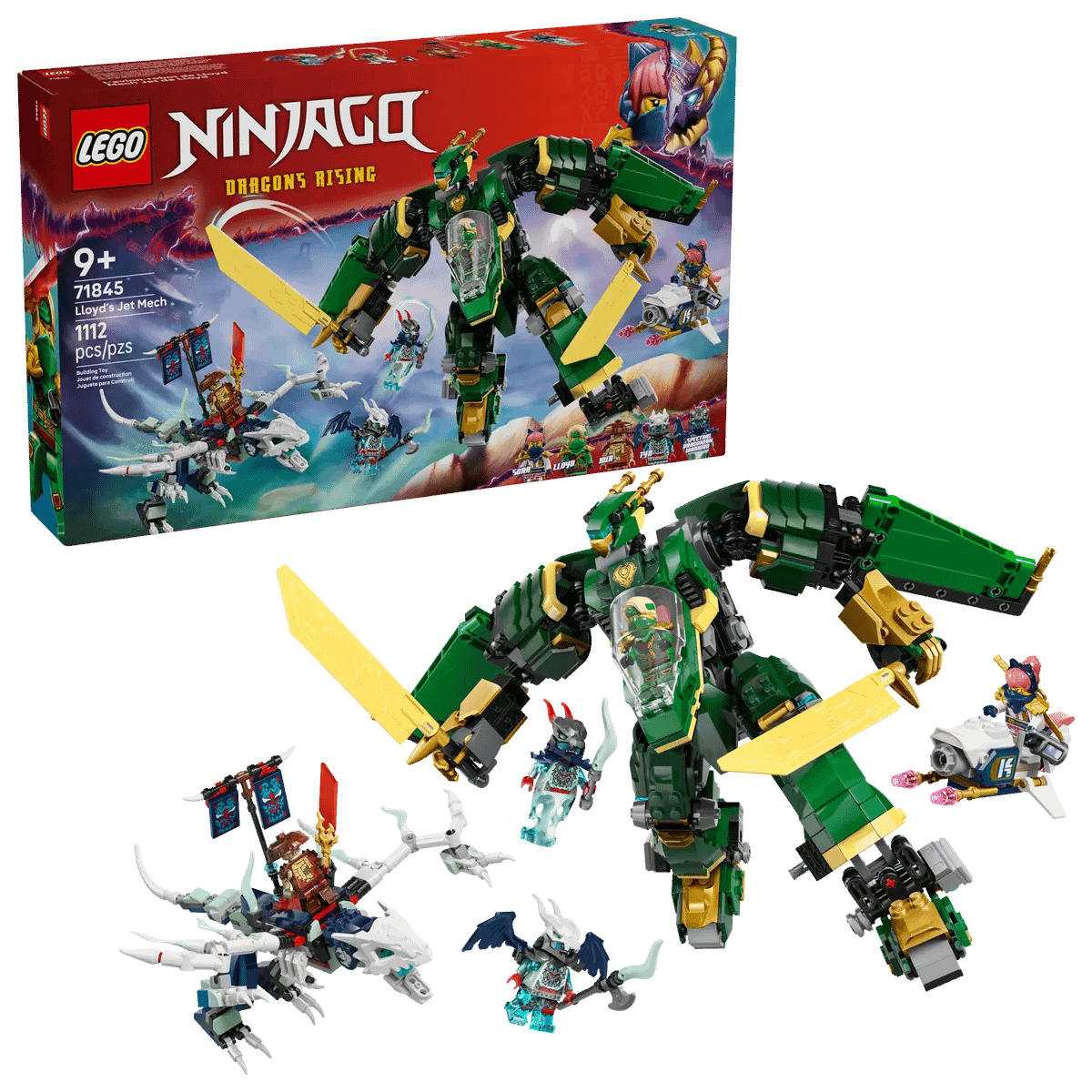 LEGO 71845 Lloyd s Jet Mech - Ninjago