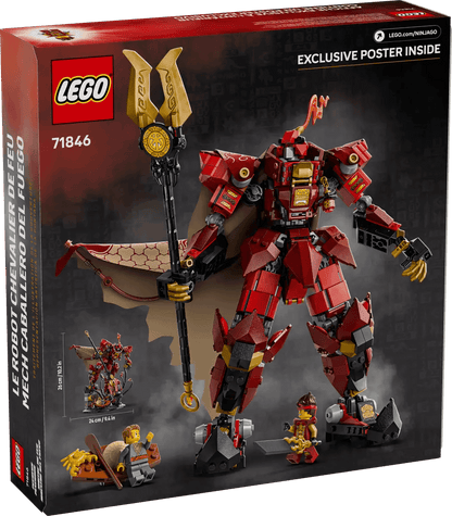 LEGO 71846 The Fire Knight Mech - Ninjago
