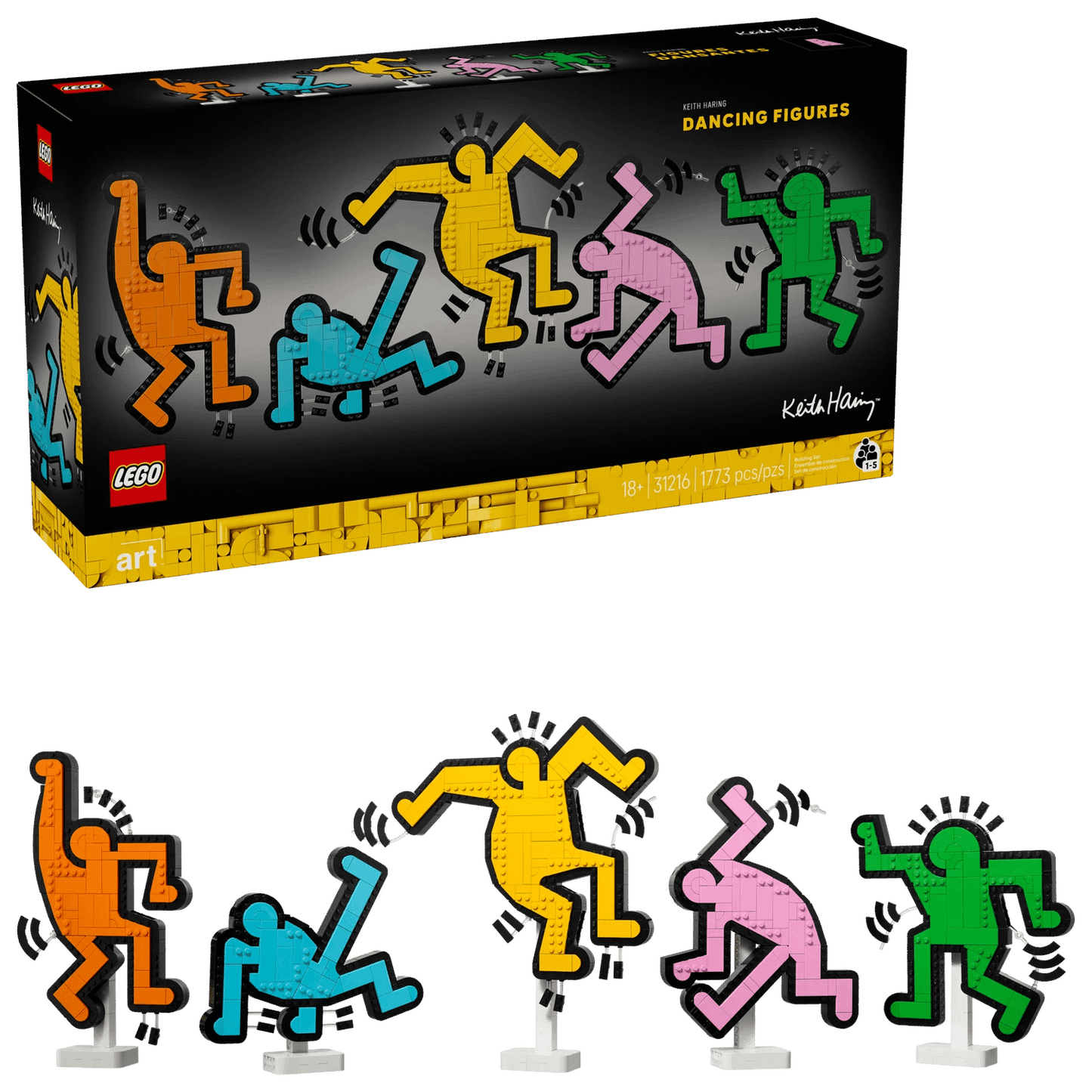 LEGO 31216 Keith Haring Dancing Figures - ART