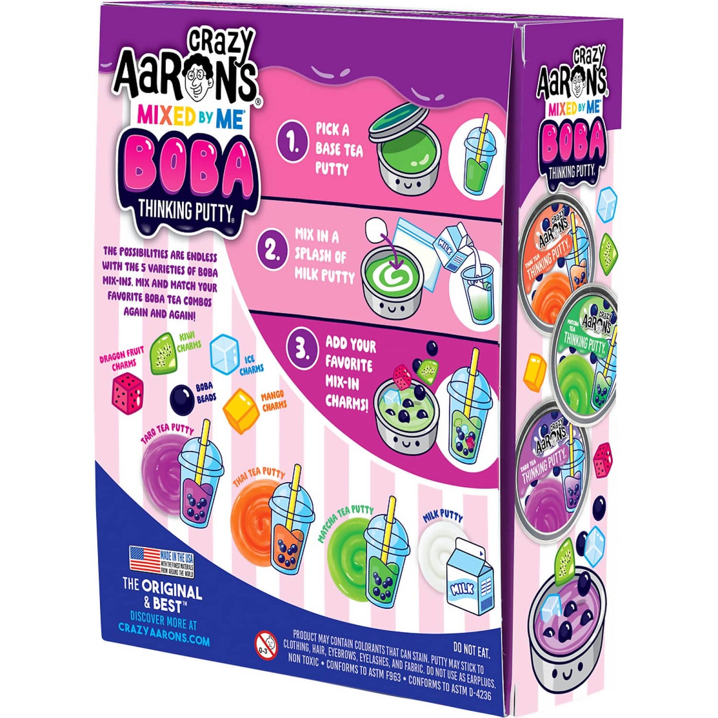 Crazy Aaron's - Mixed By Me Boba Thinking Putty Set