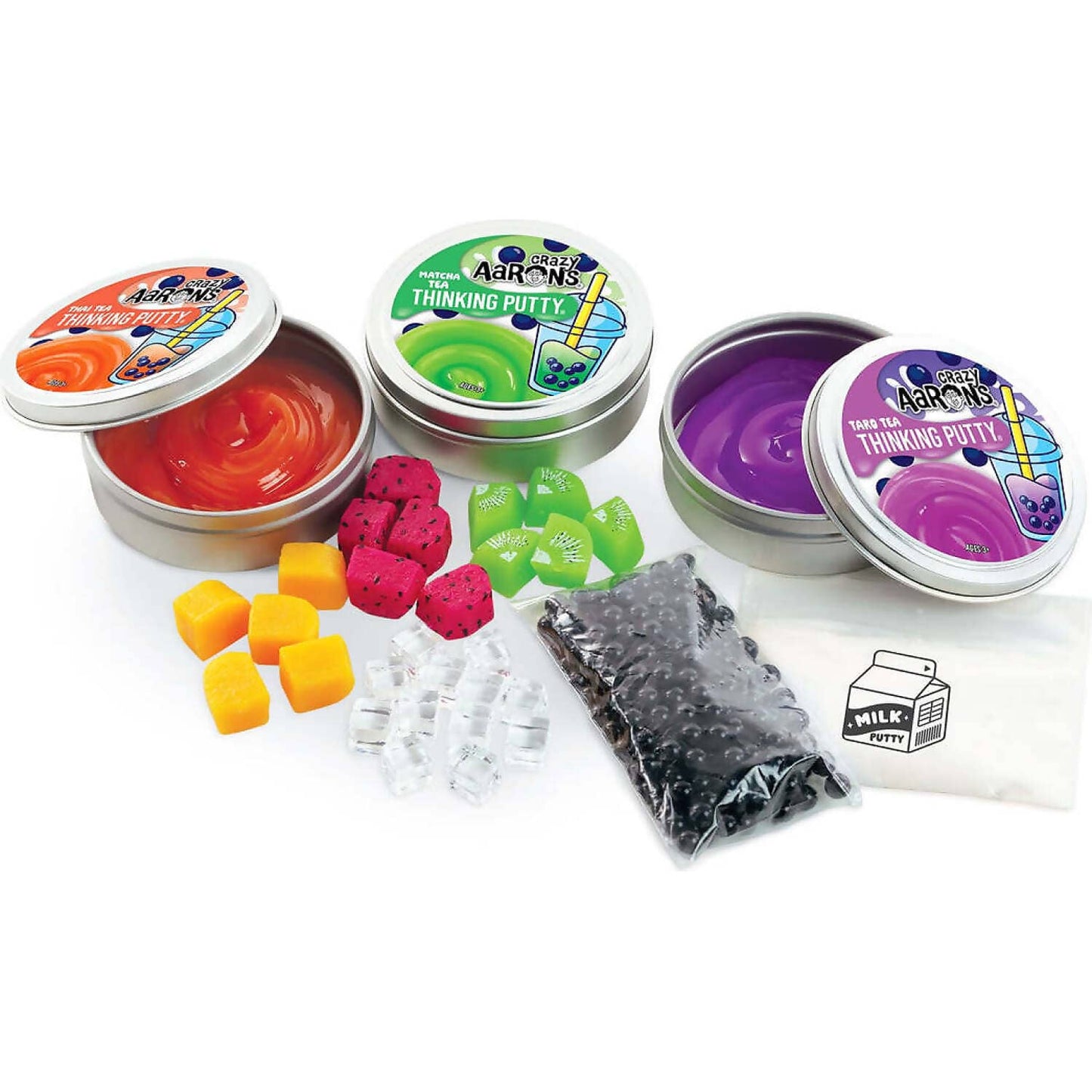 Crazy Aaron's - Mixed By Me Boba Thinking Putty Set