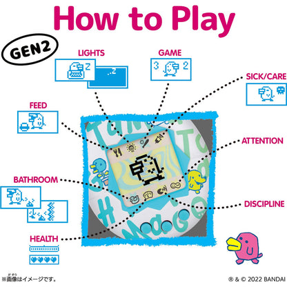 Tamagotchi - Original Virtual Reality Pet - Pink Glitter Gen2