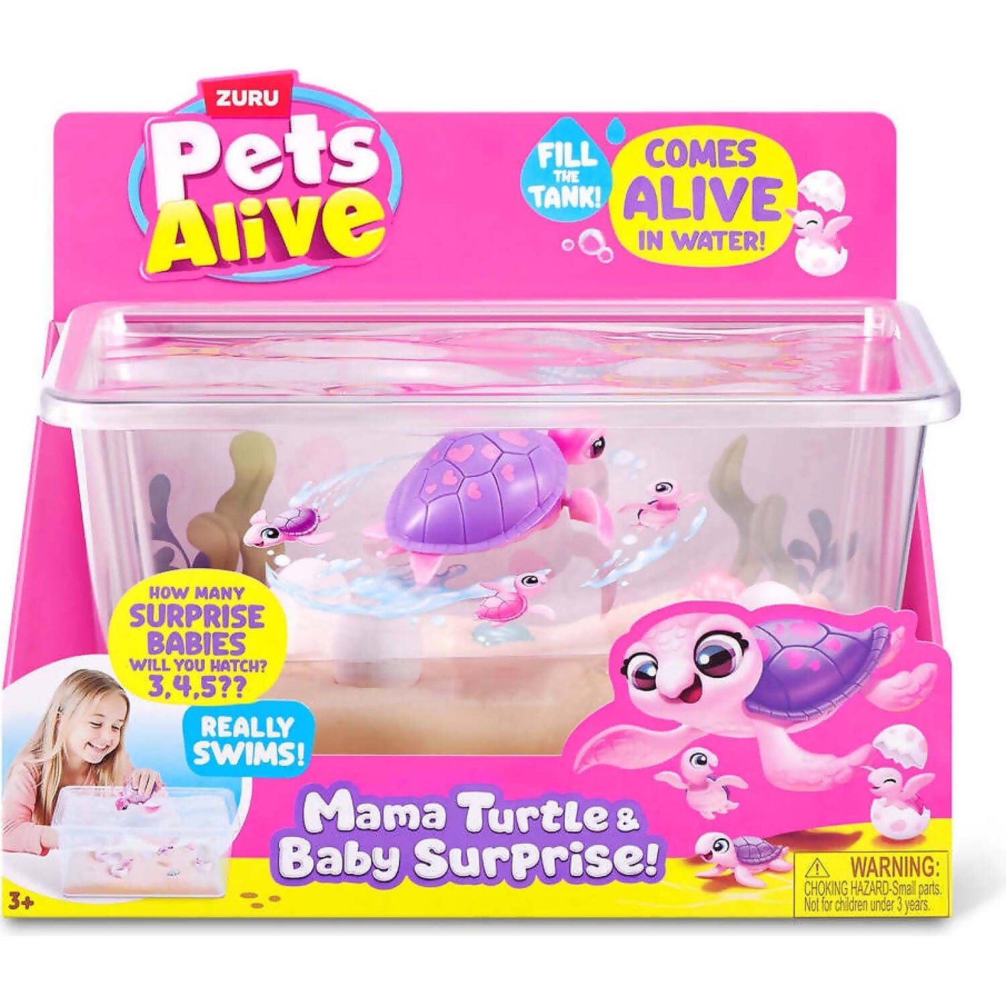 Zuru - Pets Alive Mama Turtle & Baby Surprise!
