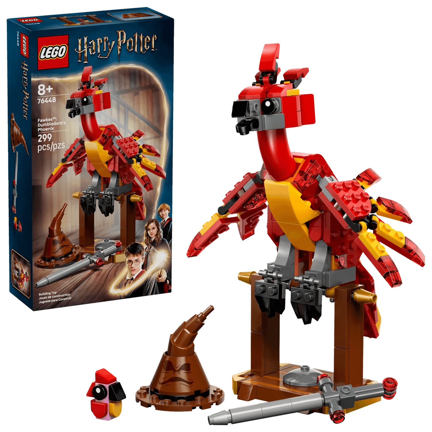 LEGO 76448 Fawkes : Dumbledore's Phoenix - Harry Potter