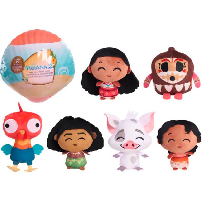 Disney -  Moana 2 - Mini Collectible Plush Blind Capsule