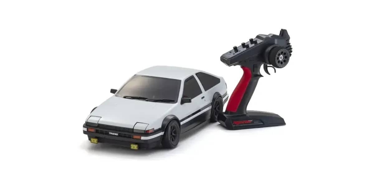 Kyosho - 1/10 Scale Fazer D2 Toyota Sprinter Trueno AE86 White 2WD - Remote Control Car