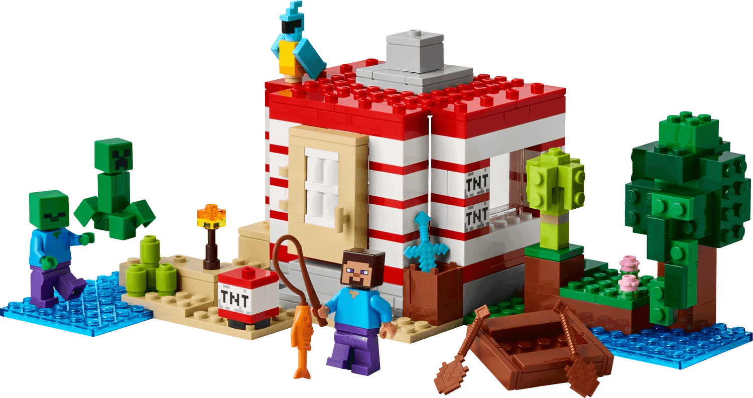 LEGO 21275 The TNT Jungle House - Minecraft