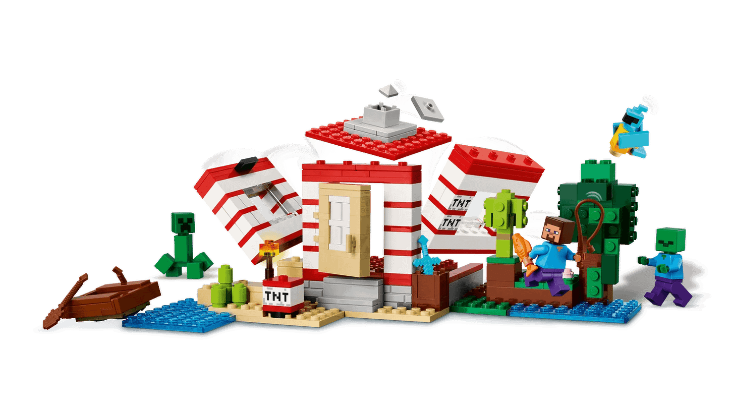 LEGO 21275 The TNT Jungle House - Minecraft