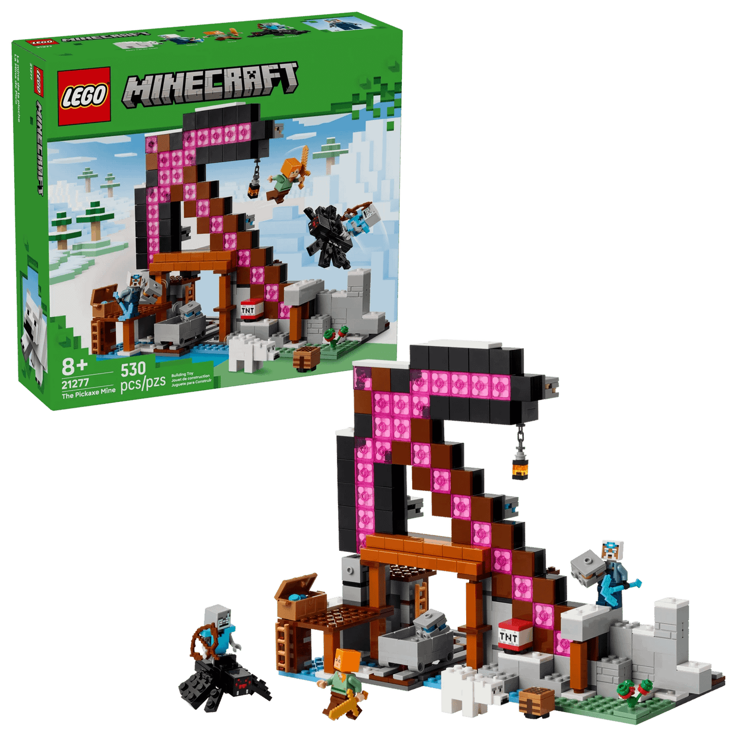 LEGO 21277 The Pickaxe Mine - Minecraft
