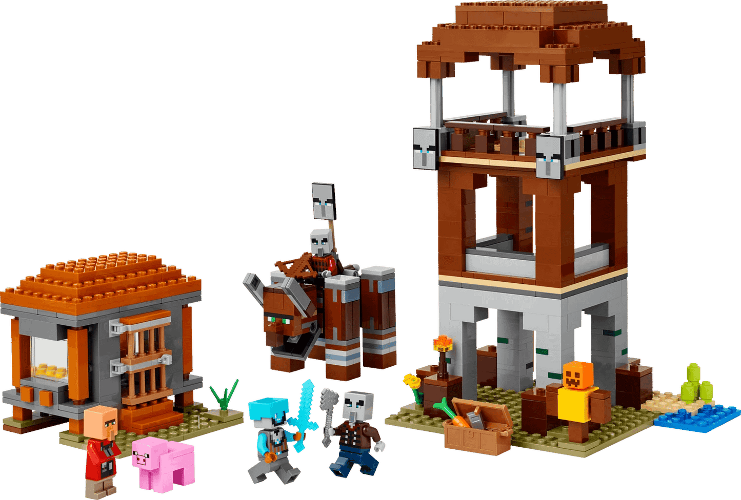 LEGO 21278 The Pillager Outpost and Ravager - Minecraft