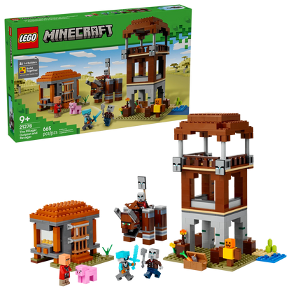 LEGO 21278 The Pillager Outpost and Ravager - Minecraft