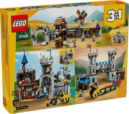 LEGO 31168 Medieval Horse Knight Castle - Creator 3-in-1