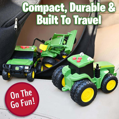 John Deere -  Kids - Mini Farm Vehicles 3pk with Lights & Sounds!