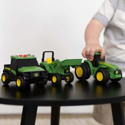 John Deere -  Kids - Mini Farm Vehicles 3pk with Lights & Sounds!