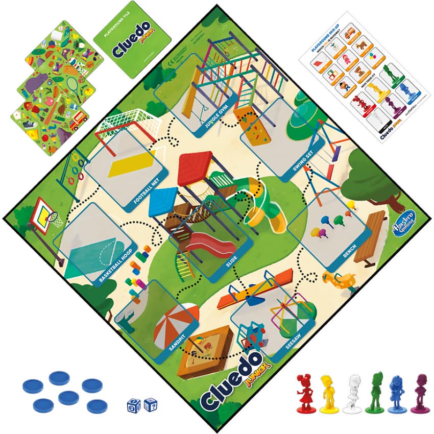 Hasbro -  Gaming - Cluedo Junior Board Game