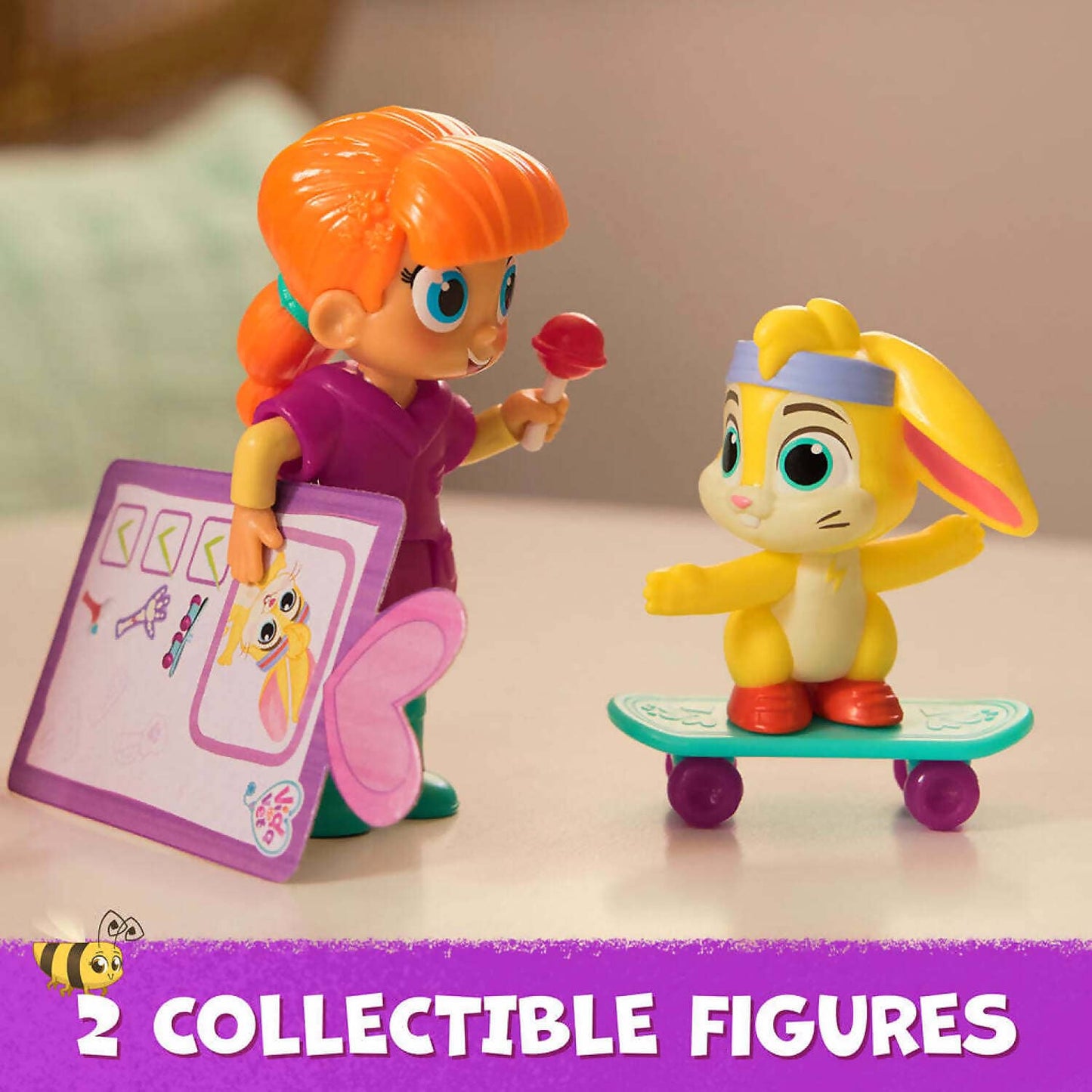 Vida The Vet - Vida & Zig Zag’s Cast & Care Playset Pack - Spin Master
