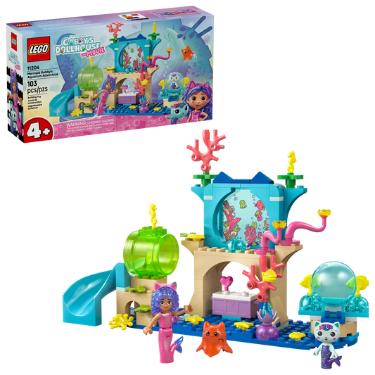LEGO 11204 Mermaid Gabby's Aquarium Adventure - Gabby's Dollhouse 4+