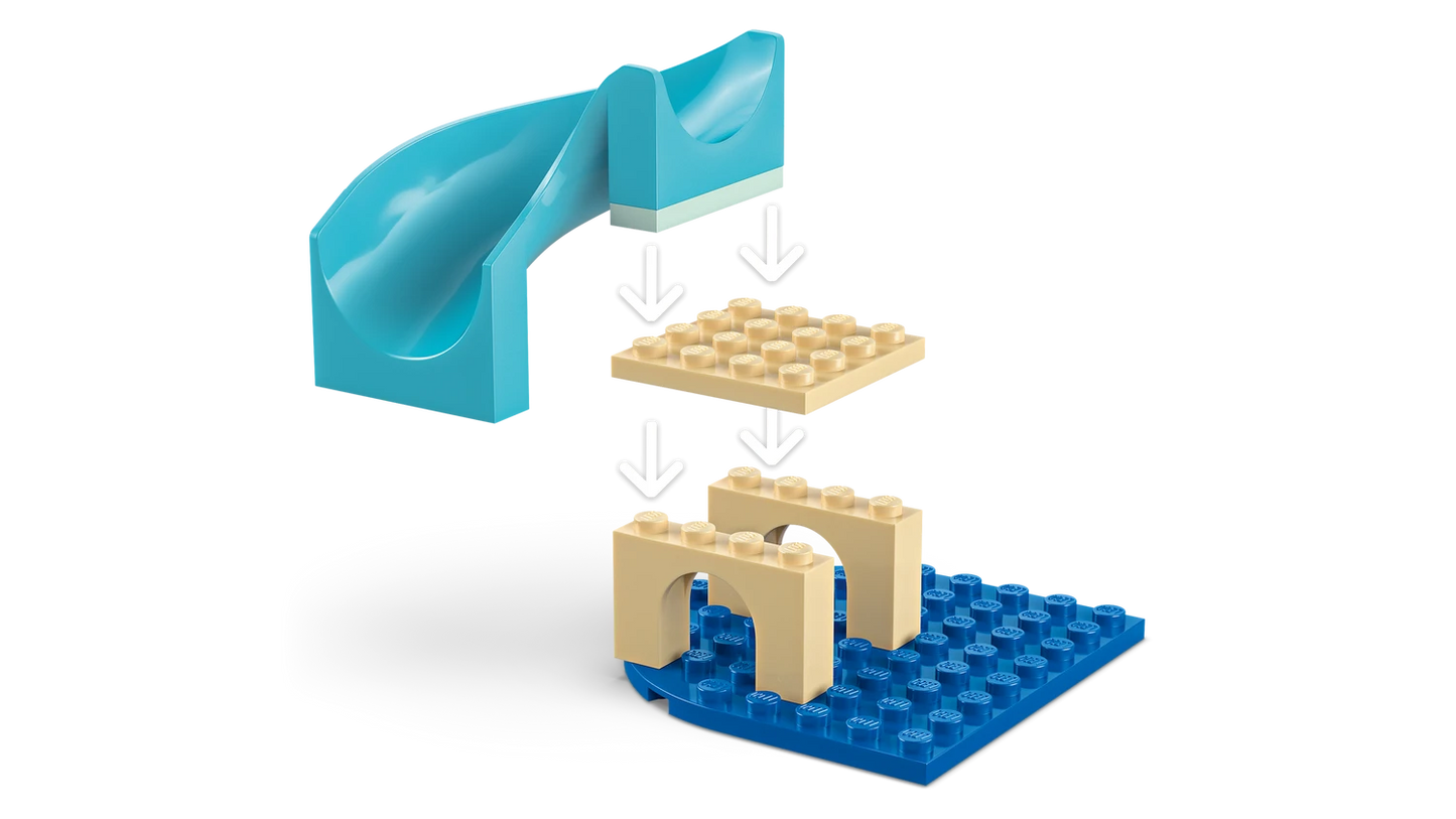 LEGO 11204 Mermaid Gabby's Aquarium Adventure - Gabby's Dollhouse 4+